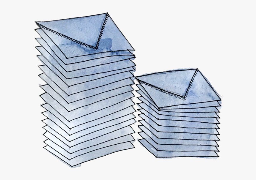 Envelopes - Sketch, HD Png Download, Free Download