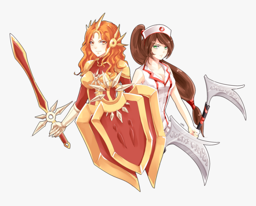 Akali And Leona League Of Legends Png Image - Leona Clothes League Of Legends, Transparent Png, Free Download