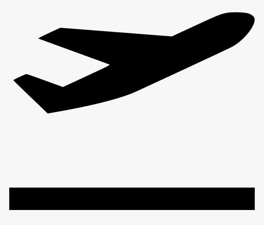 Airplane Take Off - Icon Airplane Take Off Png, Transparent Png, Free Download