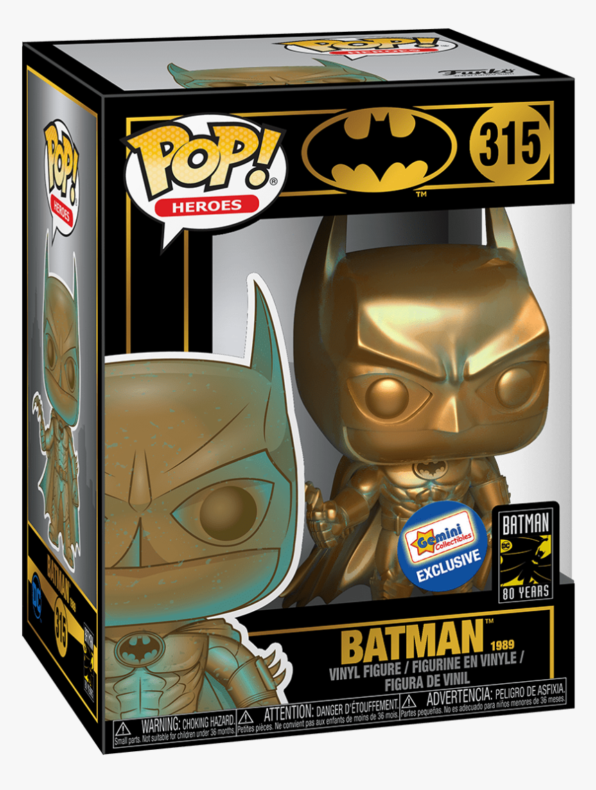 Chrome Batman Funko Pop, HD Png Download, Free Download