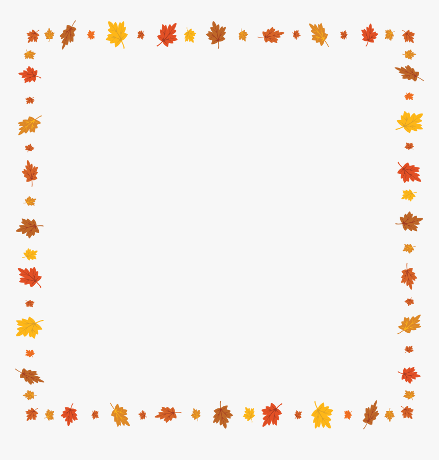 Thanksgiving Clipart Border, HD Png Download, Free Download
