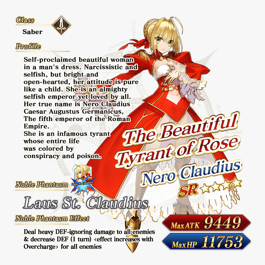 Nero Claudius And Arturia, HD Png Download, Free Download