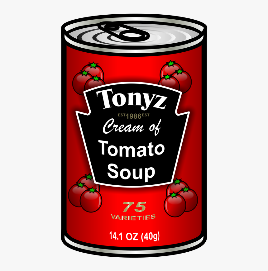 Picture - Tomato Soup Can Clipart, HD Png Download, Free Download