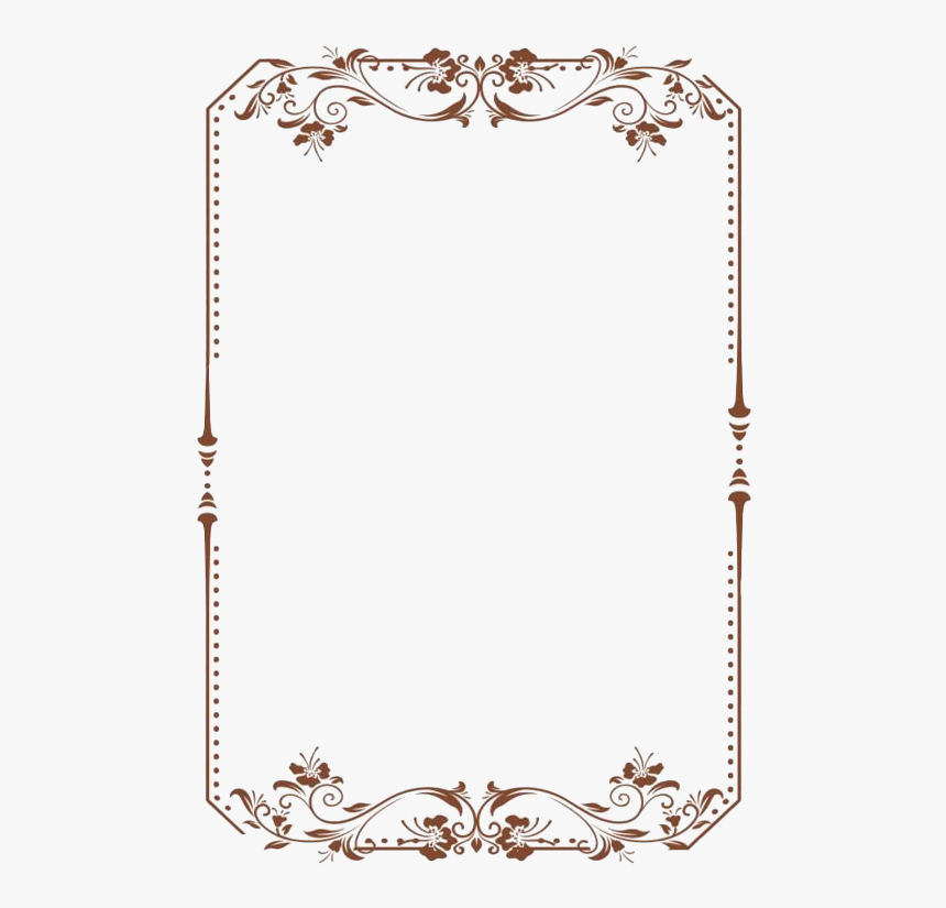 Vintage Frame Png File - Symmetry, Transparent Png, Free Download