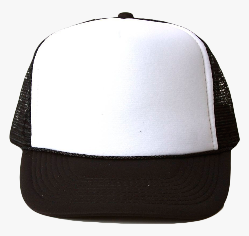 Black Trucker Hat Template, HD Png Download, Free Download