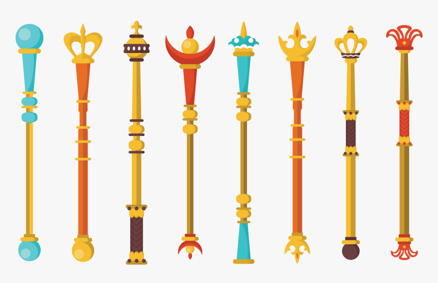 Sceptre Vector Png, Transparent Png, Free Download