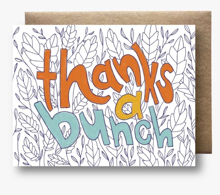 Thanks A Bunch Display Photo, HD Png Download, Free Download