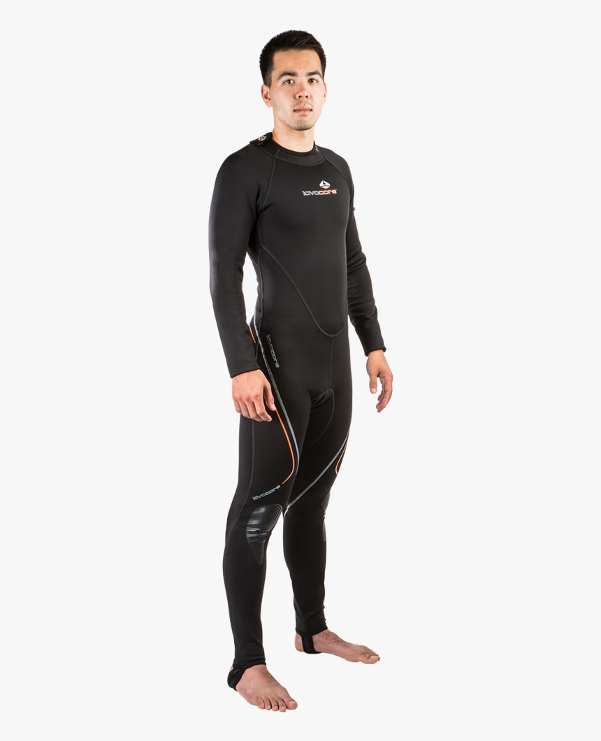 Lc Pt Fullsuit Backzip Men 3qtr Web - Lavacore Wetsuit, HD Png Download, Free Download