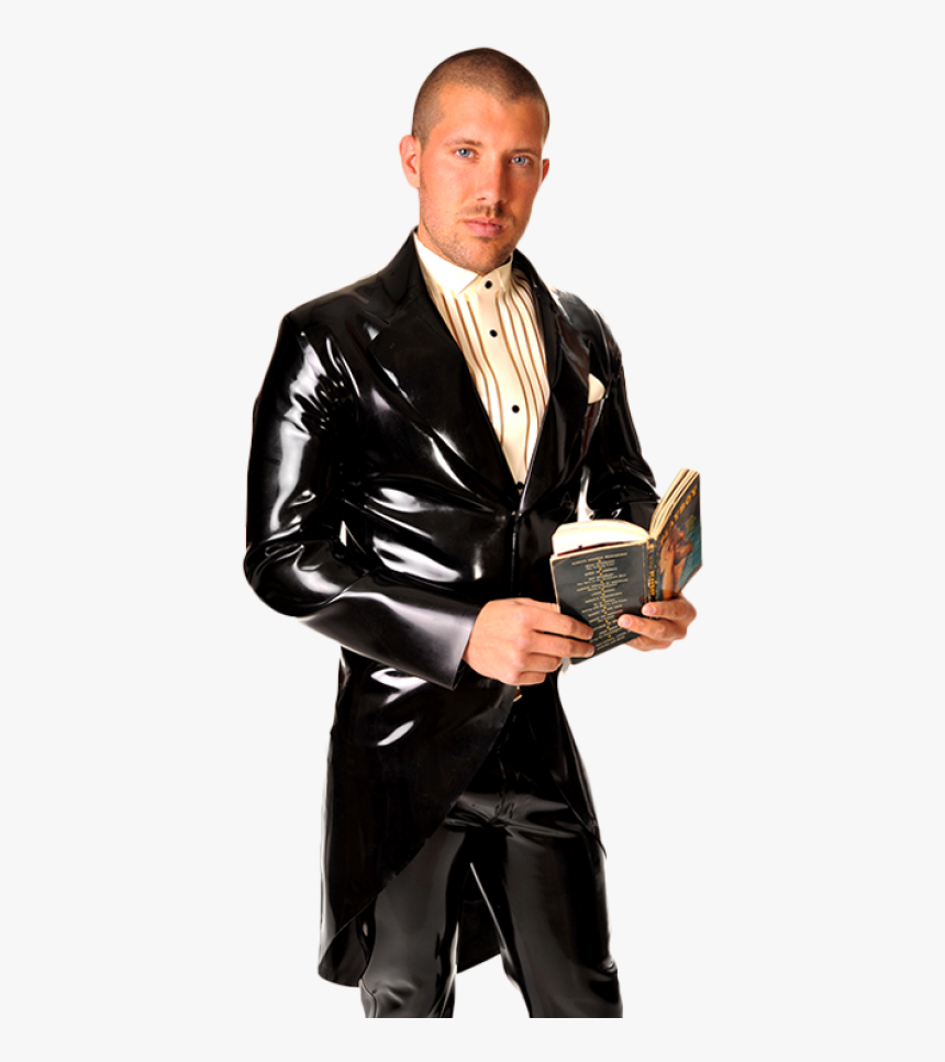 And If You Want To Go Full On Crazy-town, Dress In - Men In Latex Suit, HD Png Download, Free Download