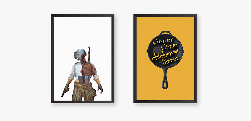 Winner Winner Chicken Dinner Frame, HD Png Download, Free Download