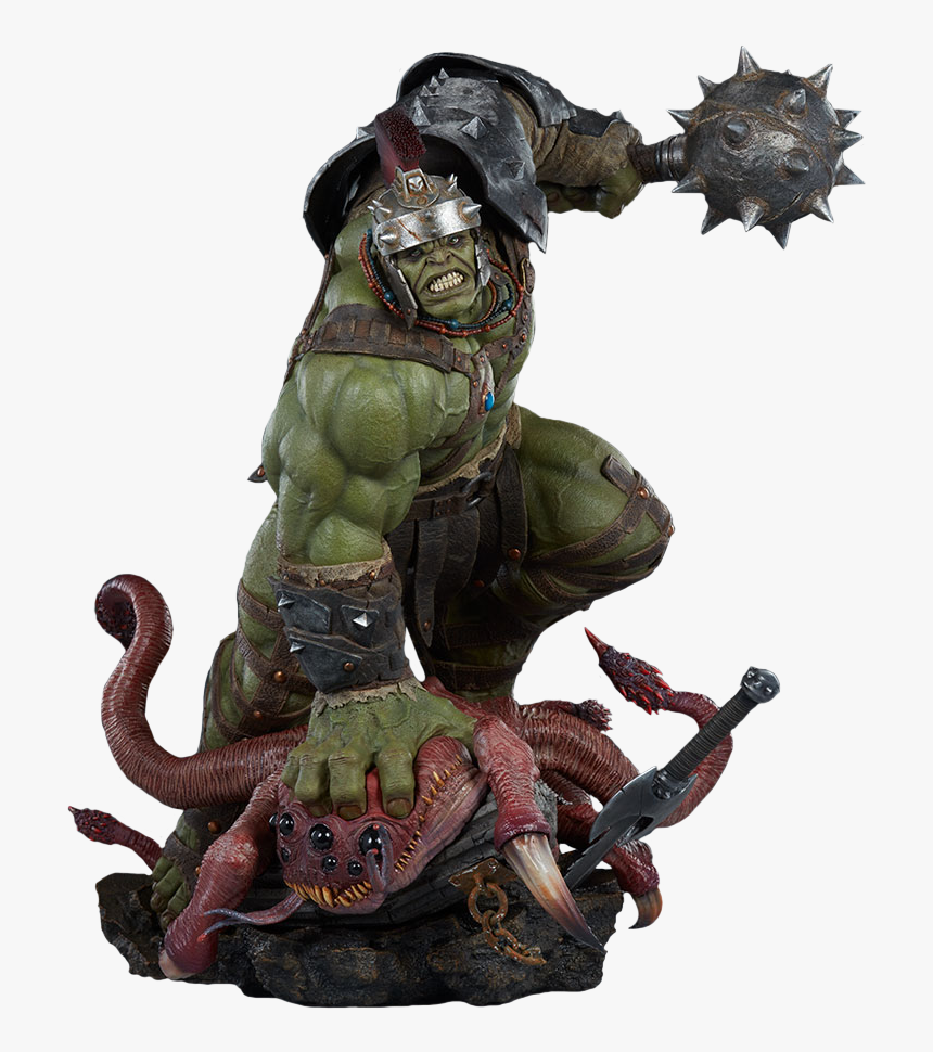 The Incredible Hulk - Hulk Maquette Gladiator Hulk Sideshow, HD Png Download, Free Download