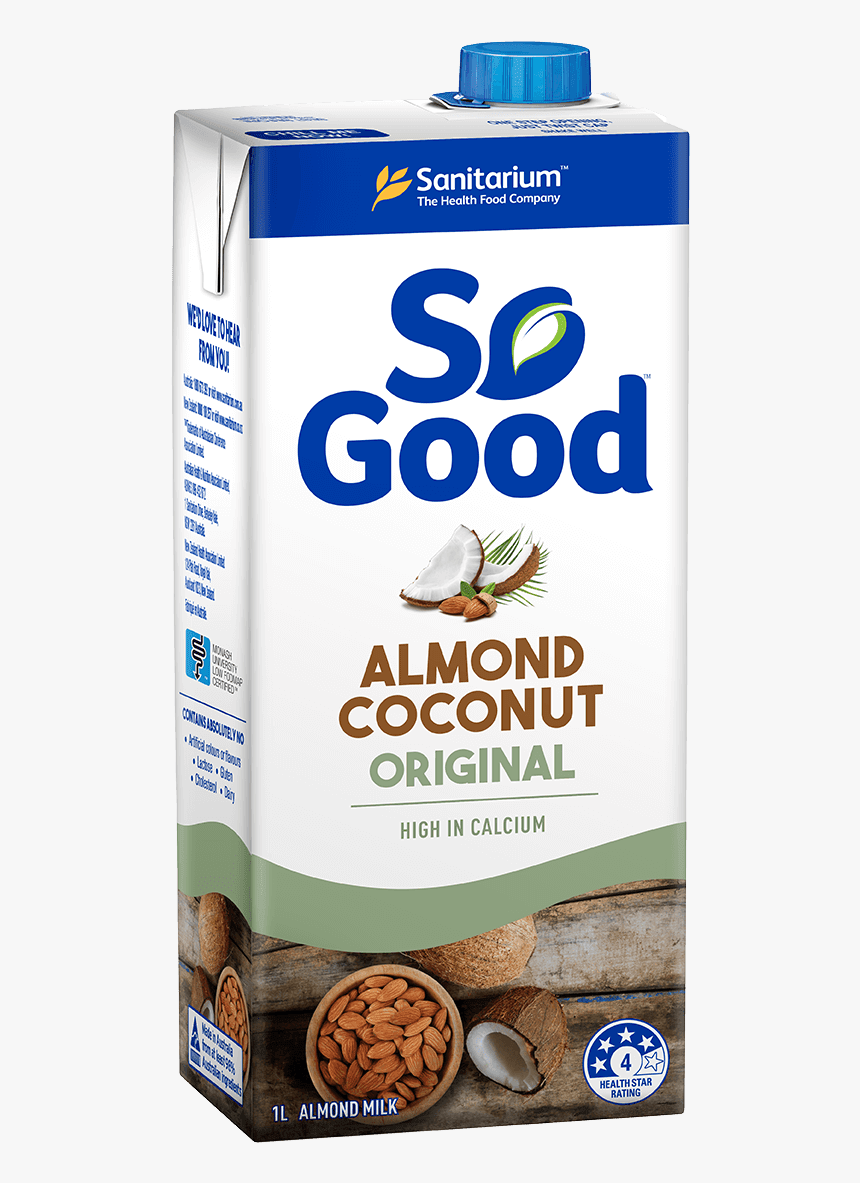 Sanitarium So Good Unsweetened Almond Milk, HD Png Download, Free Download
