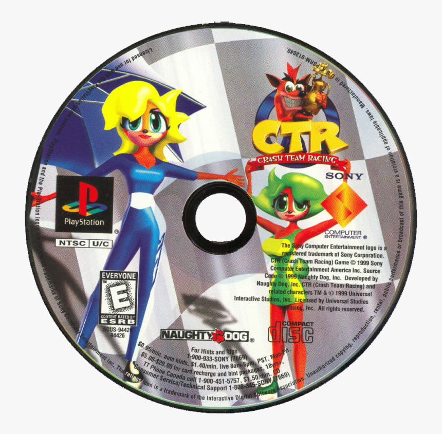 Playstation Crash Bandicoot Disk, HD Png Download, Free Download