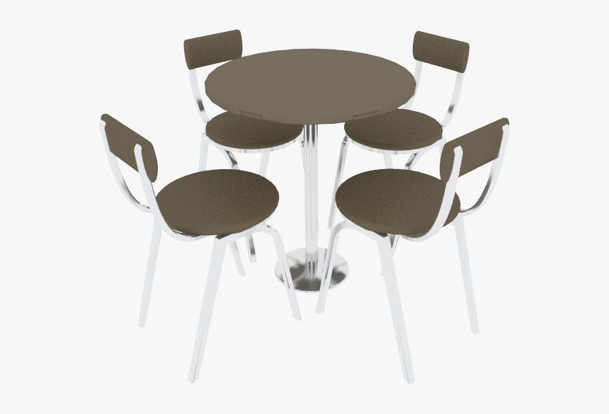 Table Set 3d Model - 3d Table And Chairs Png, Transparent Png, Free Download