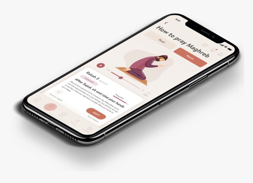 App Design Right Angle How To Pray - Iphone, HD Png Download, Free Download