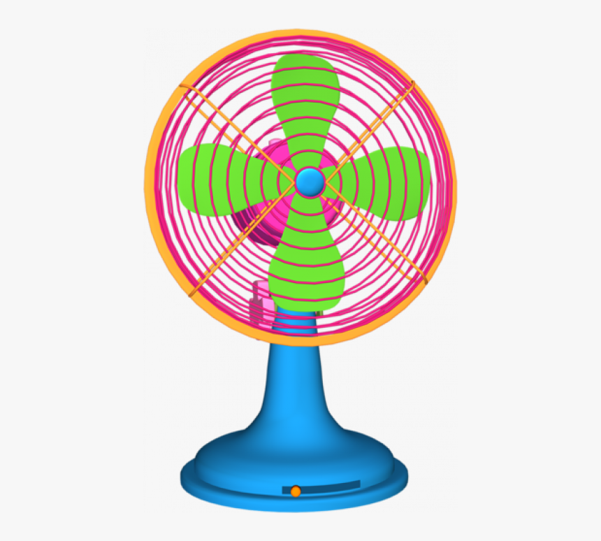 Clip Art Of Electric Fan, HD Png Download - kindpng.