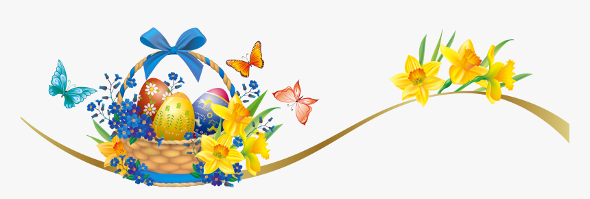 Clip Art Easter Border Png - Easter Border Png, Transparent Png, Free Download