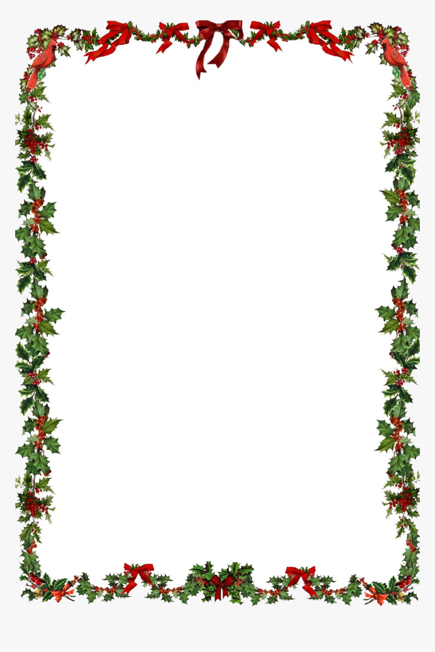 Christmas Border Free Xmas Cliparts Borders Clip Art - Christmas Border, HD Png Download, Free Download