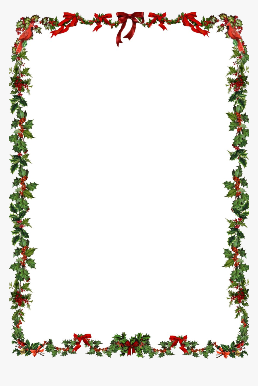 Free Christmas Clipart Borders Printable Printable Templates