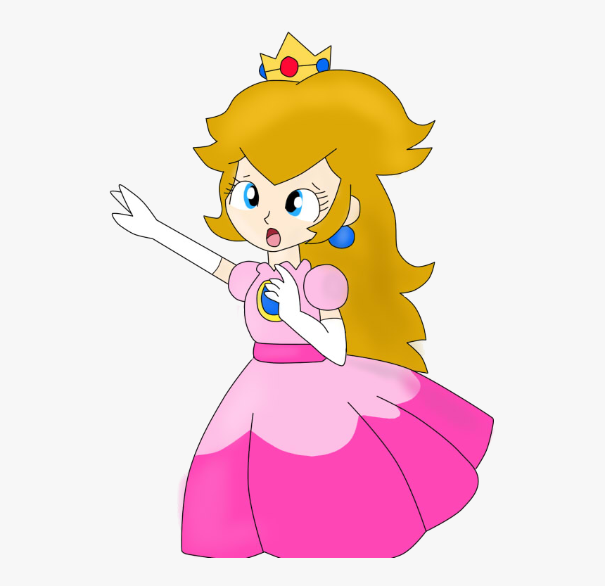 Princess Peach Clipart Old School - Cartoon, HD Png Download, Free Download