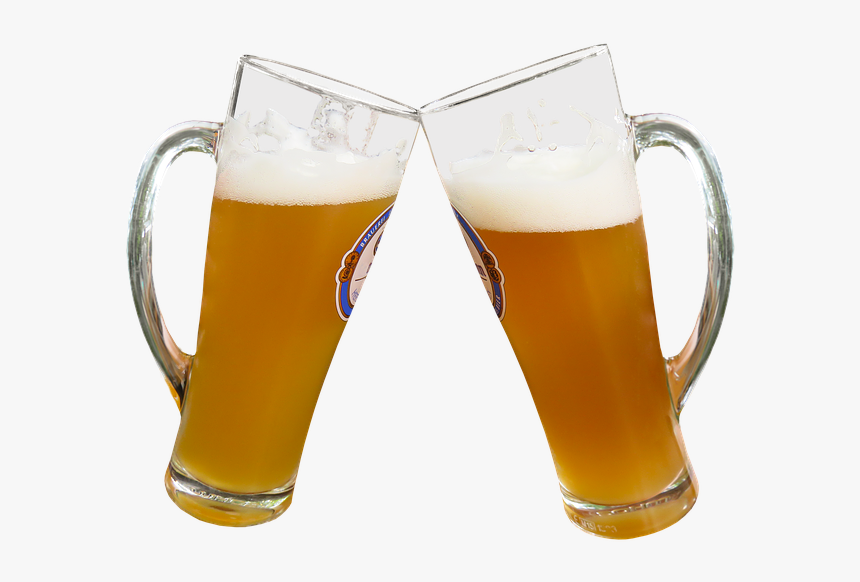 Drink, Beer, Glasses, Abut, Wheat Beer, Foam, Isolated - Drink Cerveja Png, Transparent Png, Free Download