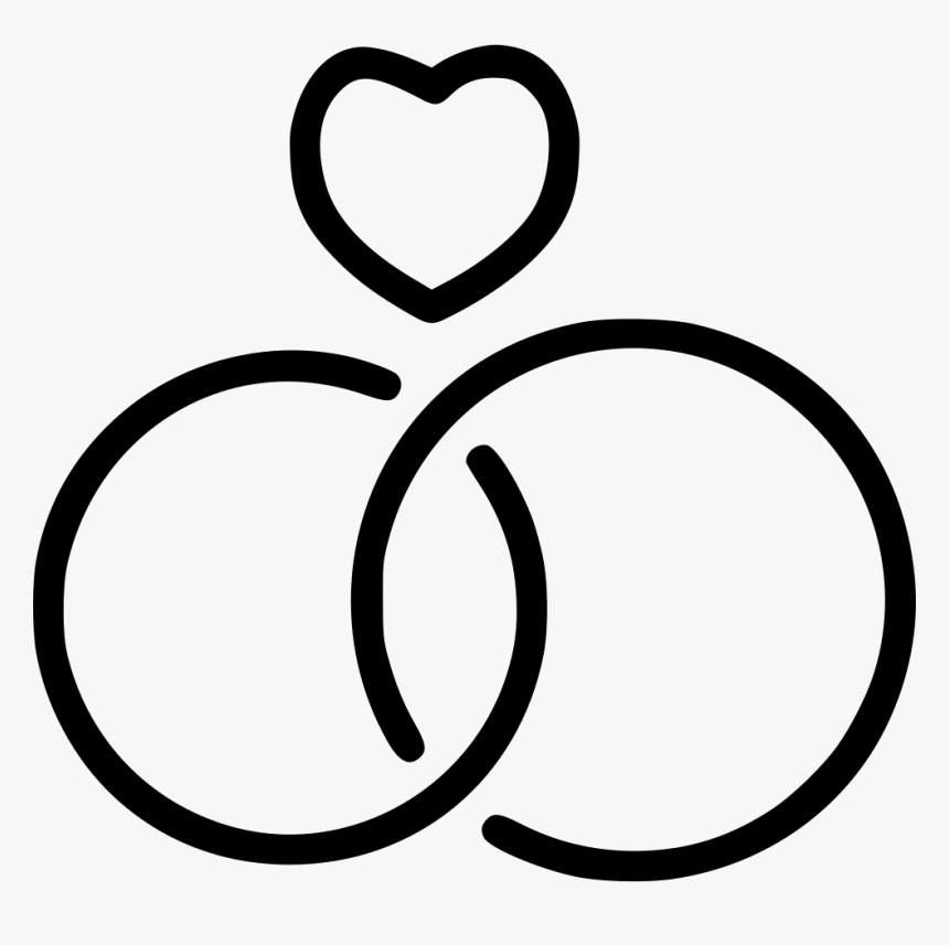 Love Heart Png Icon Free Download Comments - Wedding Ring Symbol Png, Transparent Png, Free Download
