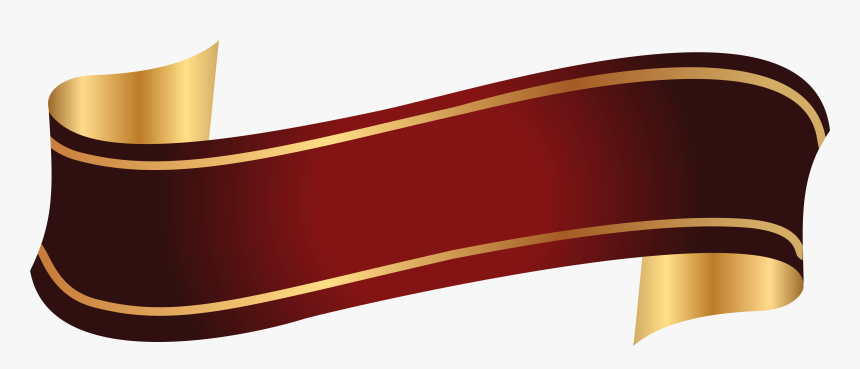 Brown Ribbon Png Image With Transparent Background - Ribbon Banner Design Png, Png Download, Free Download
