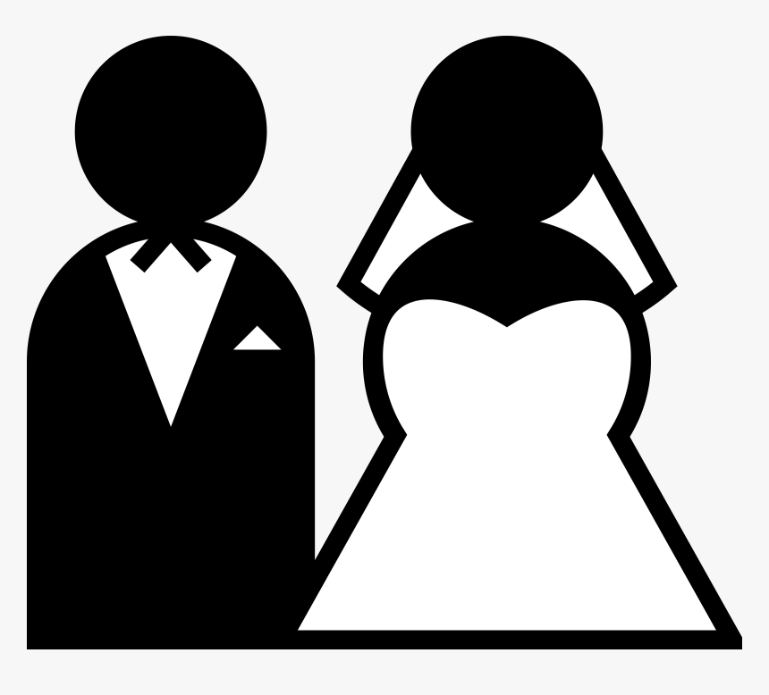 Transparent Bridal Shower Clip Art - Marriage Sign, HD Png Download, Free Download