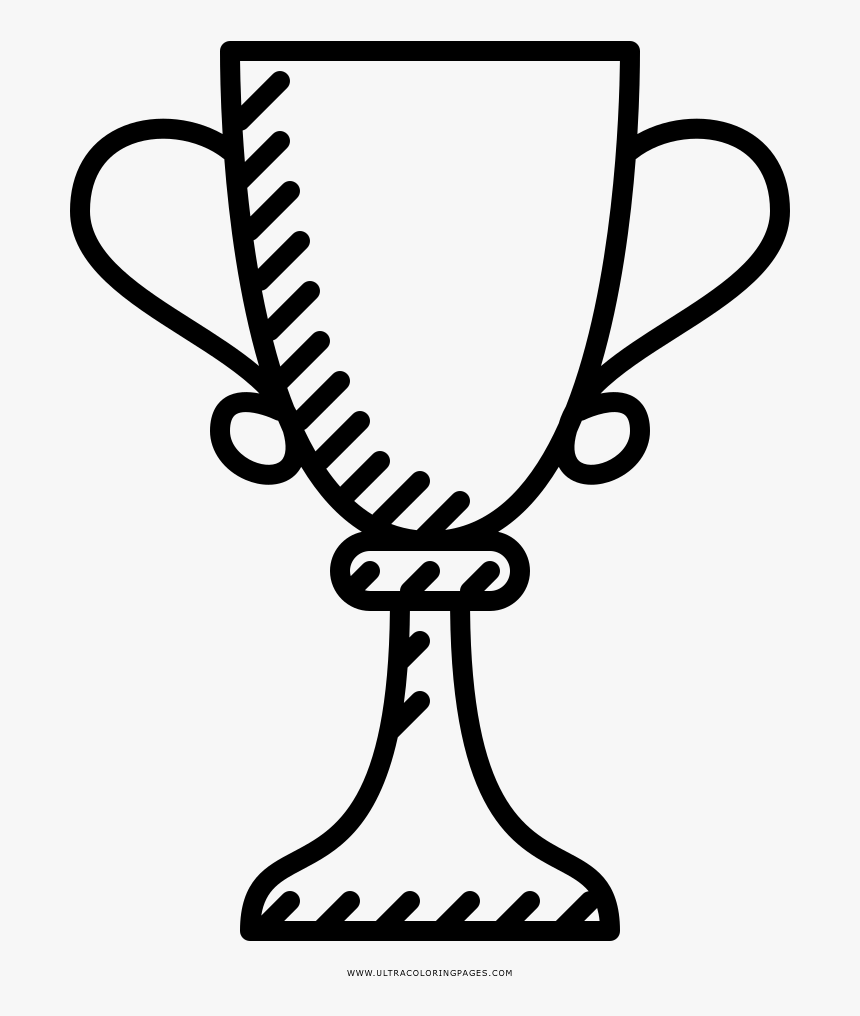 Transparent Trophy Clipart Black And White - Trofeu Para Colorir, HD Png Download, Free Download