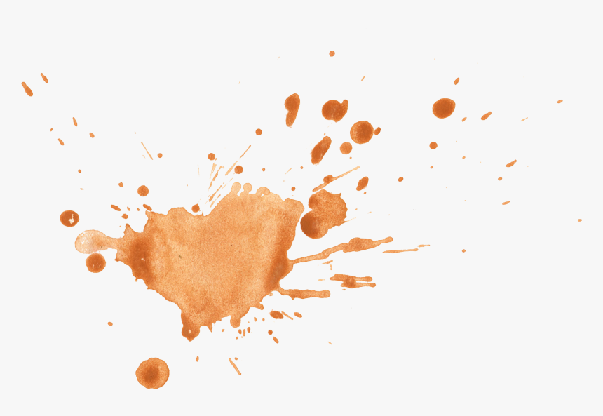 Brown Watercolor Splash Png , Png Download - Brown Watercolor Splash Png, Transparent Png, Free Download