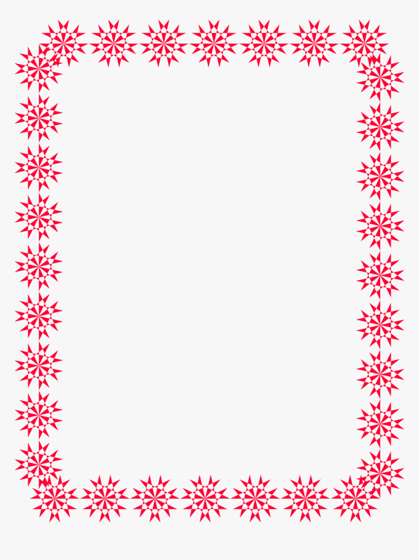 Transparent Christmas Clip Art Borders - Santa Frames And Borders Clipart, HD Png Download, Free Download