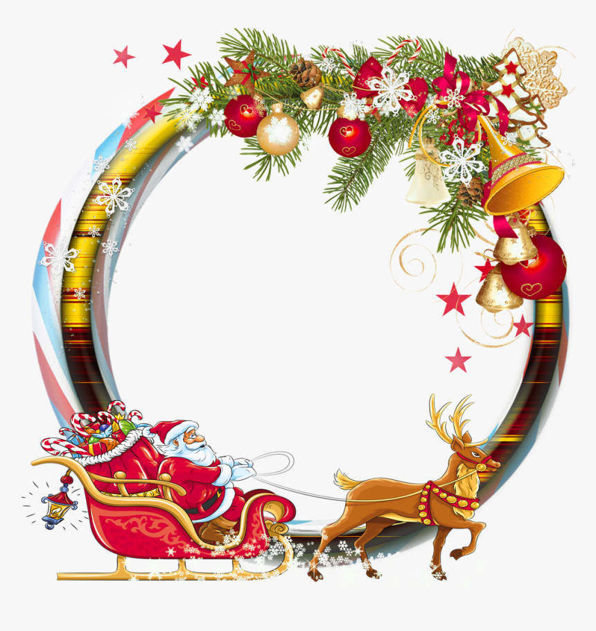 Christmas Border Png Transparent Image - Transparent Christmas Borders Png, Png Download, Free Download