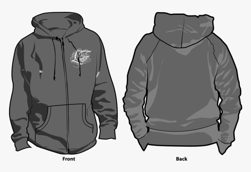 19 Drawing Hoodie Vector Huge Freebie Download For - Sableye Hoodie, HD Png Download, Free Download