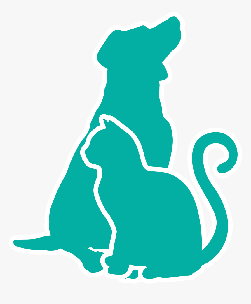 Sitting Dog Silhouette, HD Png Download, Free Download