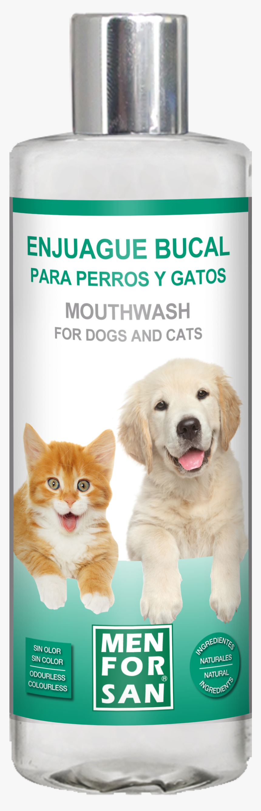 Enjuague Bucal Para Perros Y Gatos - Men For San, HD Png Download, Free Download