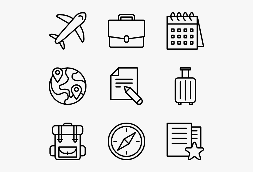 Travel - Coding Language Icon, HD Png Download, Free Download