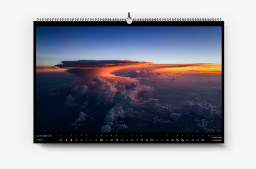 Transparent Sunset Clouds Png - Led-backlit Lcd Display, Png Download, Free Download