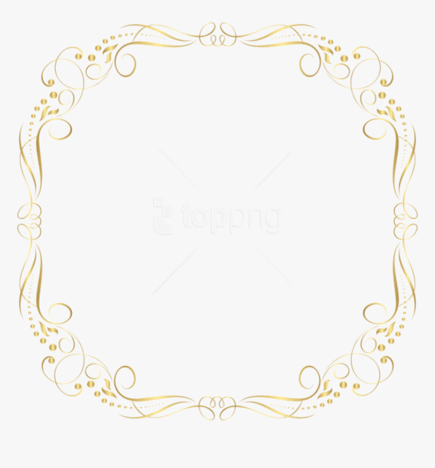 Download Border Frame Deco Clipart Png Photo - Circle, Transparent Png, Free Download