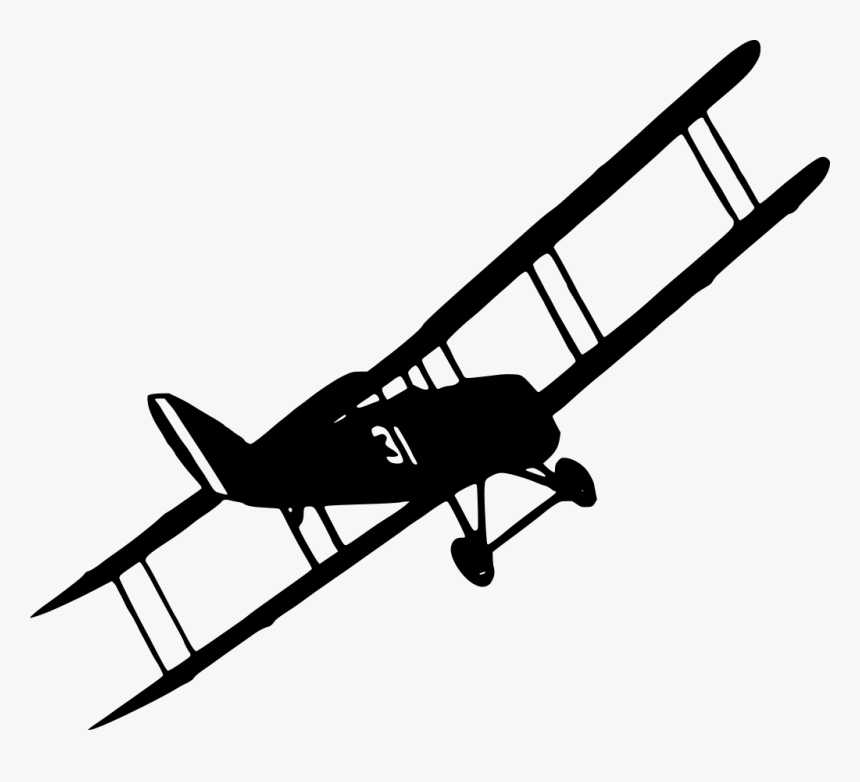 World War 1 Plane Silhouette, HD Png Download, Free Download