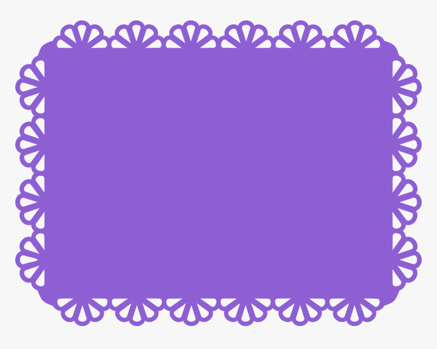 Scalloped Rectangle, HD Png Download, Free Download