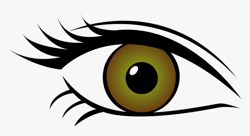 Eye Clipart Transparent Background - Transparent Background Eye Clipart, HD Png Download, Free Download