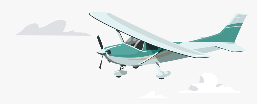 Transparent Prop Plane Clipart - Monoplane, HD Png Download, Free Download