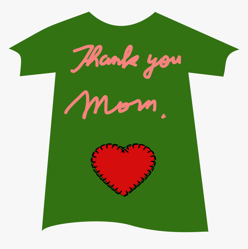 Tshirt Thankyou Mom Clip Arts - Love, HD Png Download, Free Download
