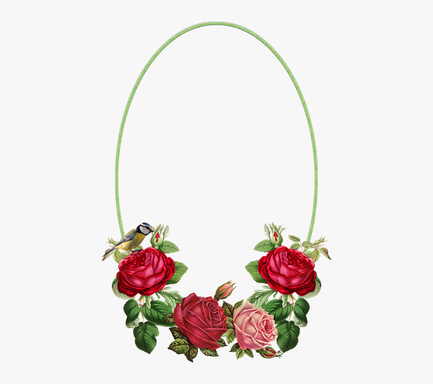 Marcos De Rosas Rojas Png - กรอบ ดอก กุหลาบ สวย ๆ, Transparent Png, Free Download