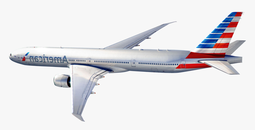 Blue Plane Png Image - Plane American Airlines Flight, Transparent Png, Free Download