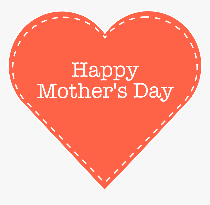 Happy Mother"s Day, Mom, Love, Mother, Child, Greeting - Happy Mothers Day Heart, HD Png Download, Free Download