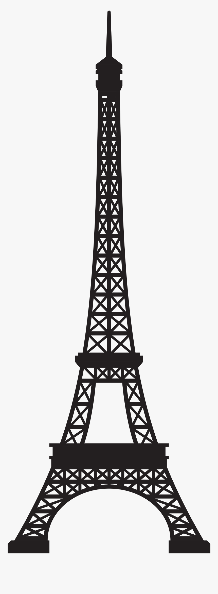 Silhouette Eiffel Tower Clipart, Explore Pictures Al - Eiffel Tower Clipart Png, Transparent Png, Free Download