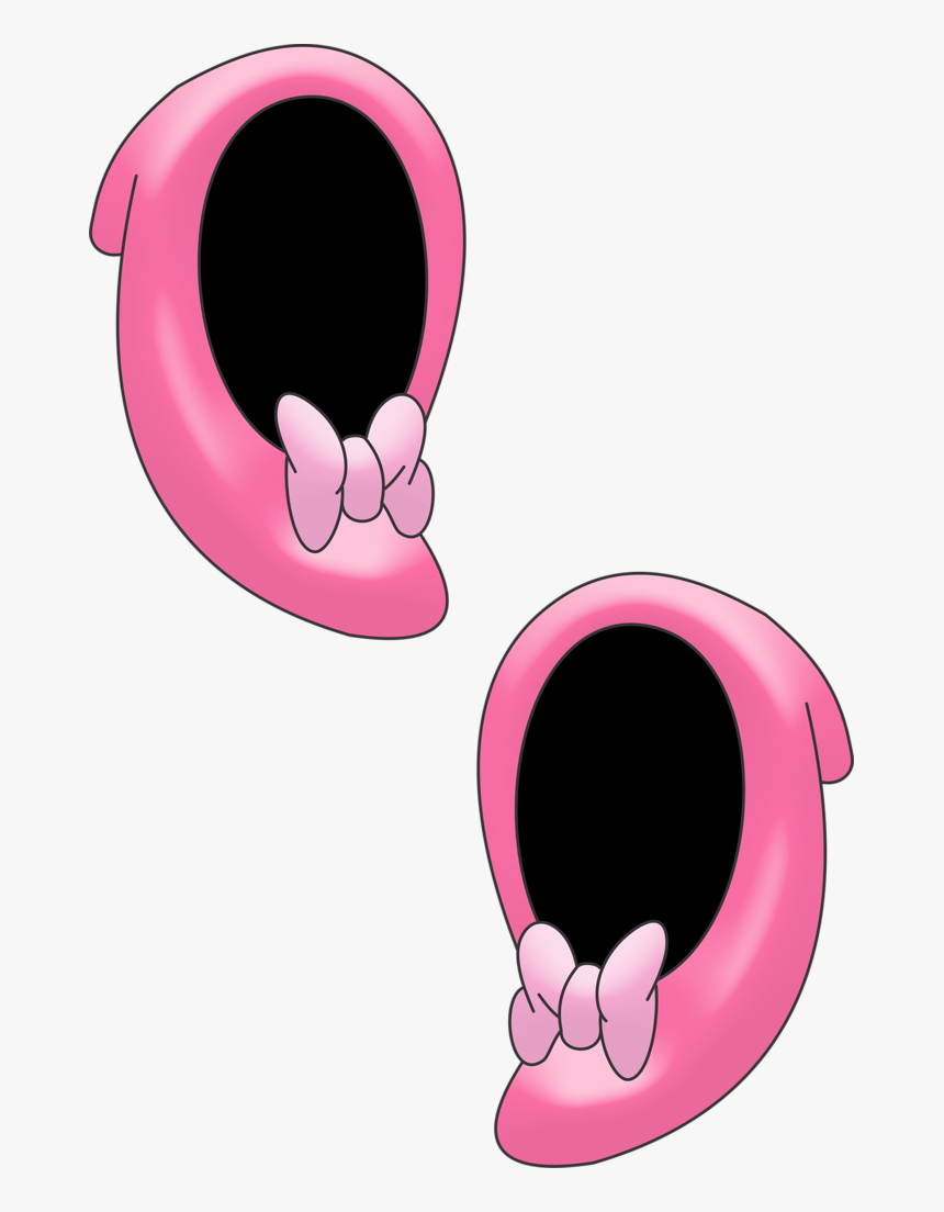 Minnie Mouse Shoe Png - Zapatos Minnie Mouse Png, Transparent Png, Free Download