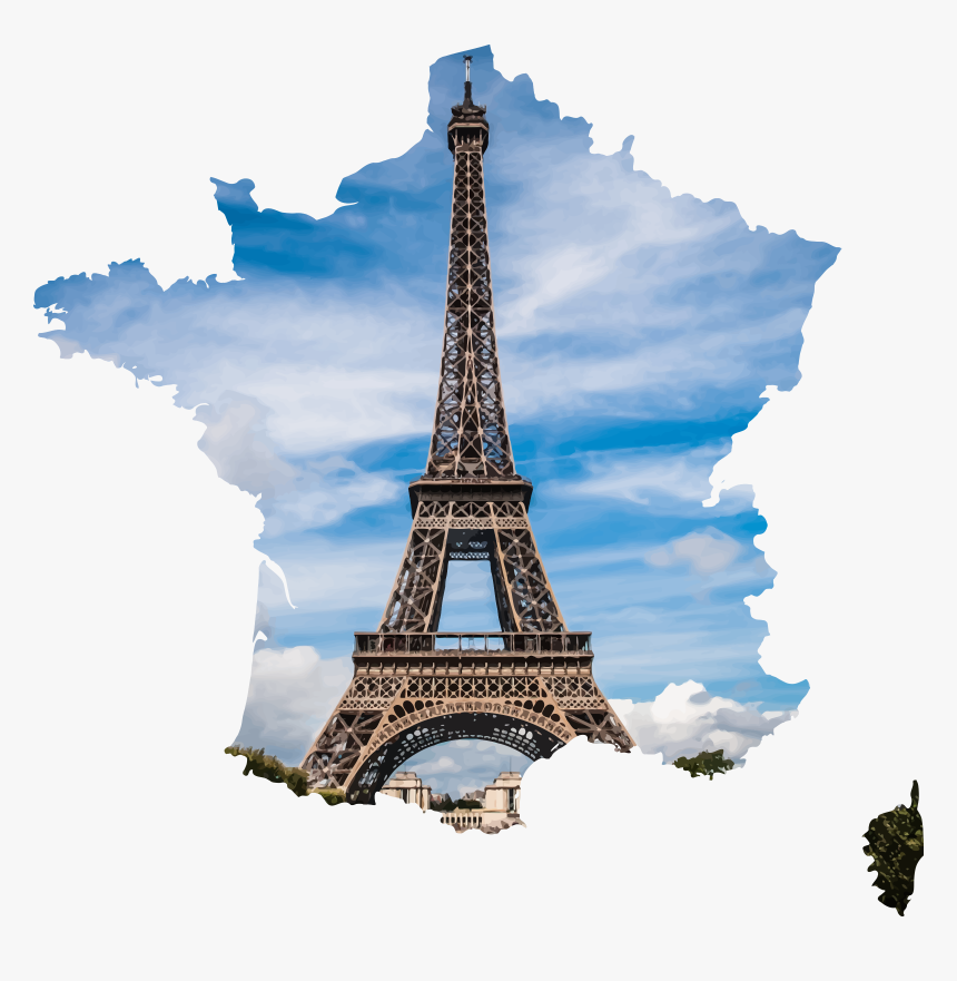 Eiffel Tower Clipart Spire - Paris Eiffel Tower Png, Transparent Png, Free Download