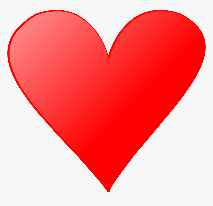 Heart Png - Heart Card Symbol, Transparent Png, Free Download